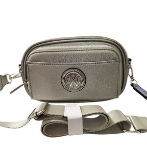 Christian Lacroix Eve Pebble Camera Bag – Pewter